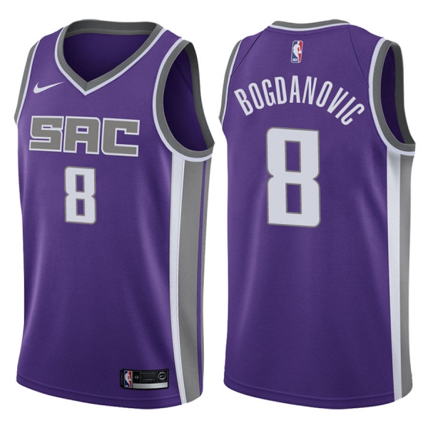 Sacramento Kings #8 Bogdan Bogdanovic Icon Jersey