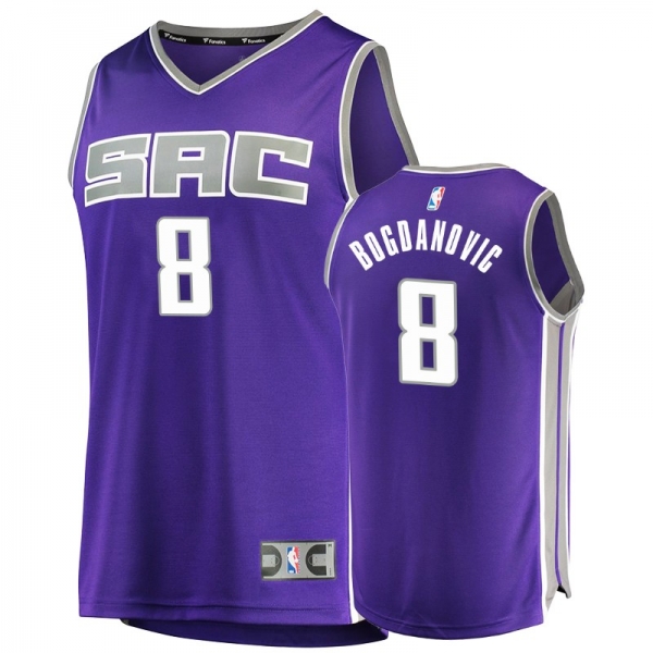 Sacramento Kings #8 Bogdan Bogdanovic Icon Jersey