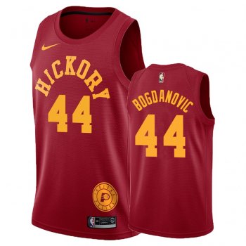 Indiana Pacers Bojan Bogdanovic #44 Red Hardwood Classics Jersey