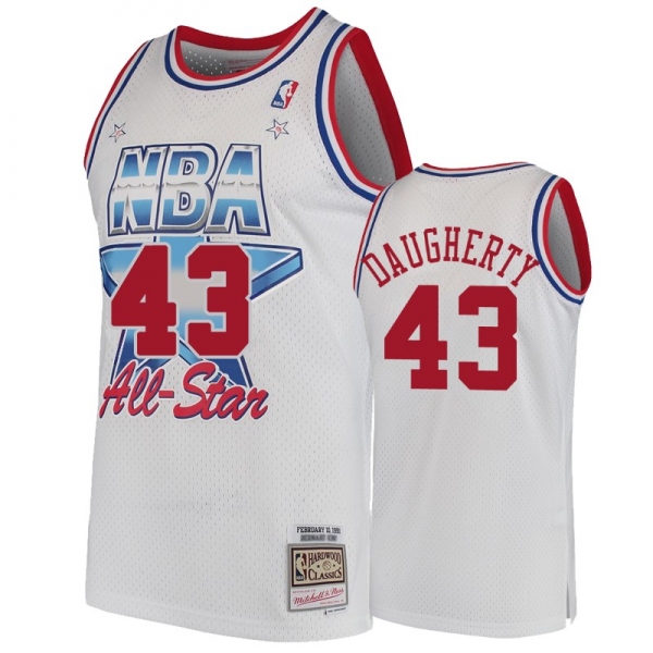 Cleveland Cavaliers #43 Brad Daugherty Hardwood Classics Jersey