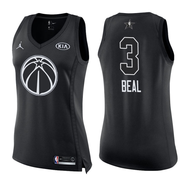 Women's Washington Wizards #3 Bradley Beal All-Star Jersey