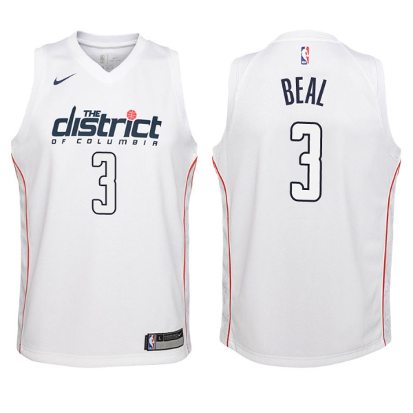 Youth Washington Wizards #3 Bradley Beal City Jersey