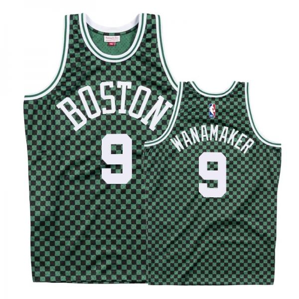 Boston Celtics #9 Bradley Wanamaker Checkerboard Jersey