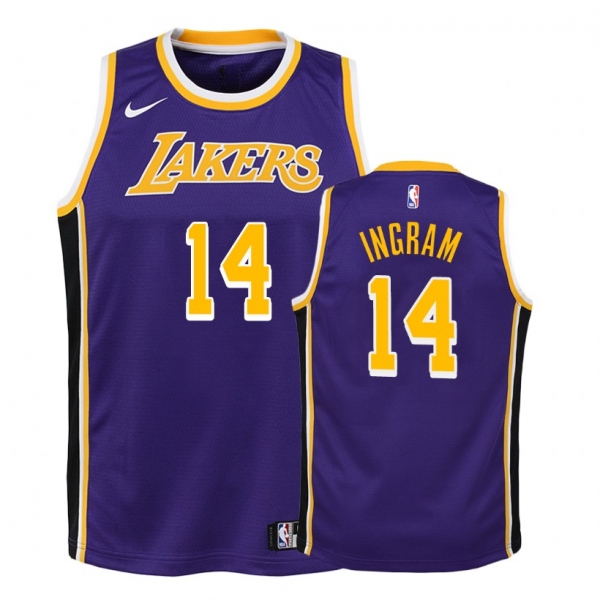 Youth Los Angeles Lakers #14 Brandon Ingram Statement Jersey