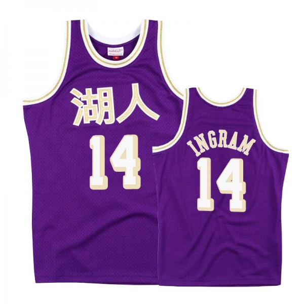 Los Angeles Lakers #14 Brandon Ingram Chinese New Year Jersey