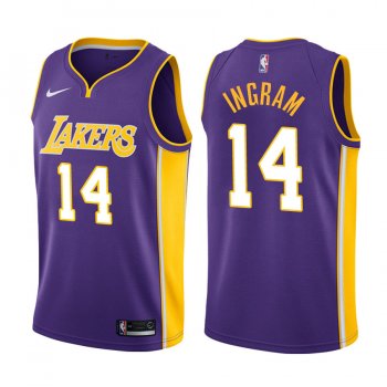 Los Angeles Lakers #14 Brandon Ingram Statement Jersey