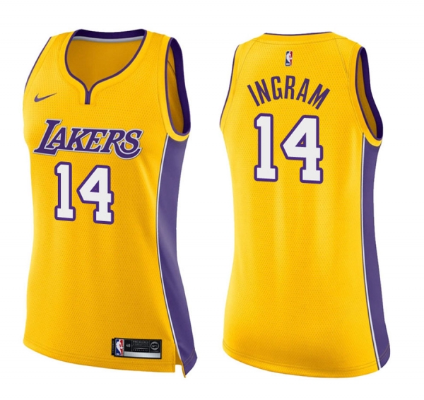 Women's Los Angeles Lakers #14 Brandon Ingram Icon Jersey