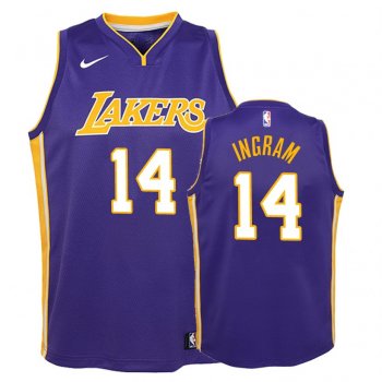 Youth Los Angeles Lakers #14 Brandon Ingram Statement Jersey