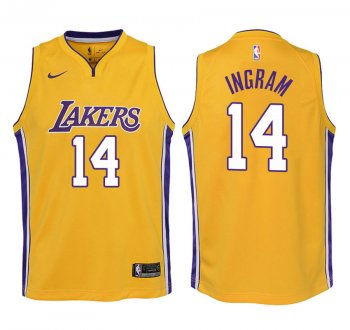 Youth Los Angeles Lakers #14 Brandon Ingram Icon Jersey