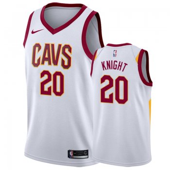 Cleveland Cavaliers Brandon Knight #20 White 2018-19 Association Jersey