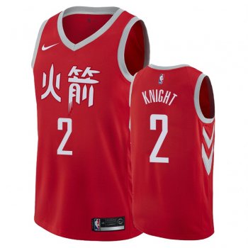 Houston Rockets #2 Brandon Knight City Jersey