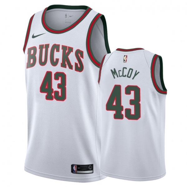 Milwaukee Bucks #43 Brandon McCoy Classic Jersey