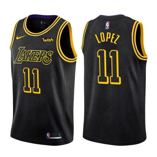 Los Angeles Lakers #11 Brook Lopez City Jersey