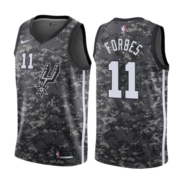 San Antonio Spurs #11 Bryn Forbes City Jersey