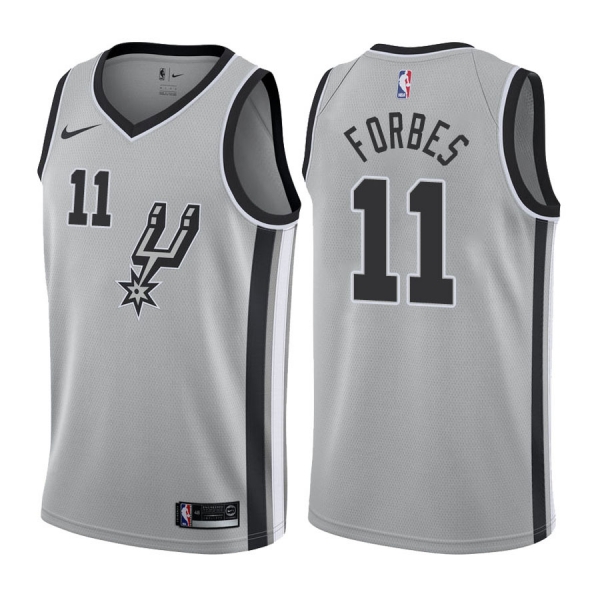 San Antonio Spurs #11 Bryn Forbes Statement Jersey