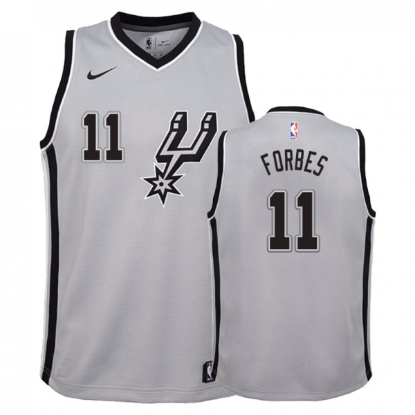 Youth San Antonio Spurs #11 Bryn Forbes Statement Jersey