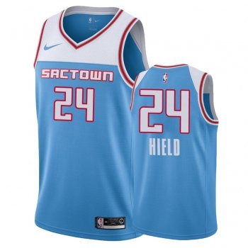 Sacramento Kings Buddy Hield #24 Blue 2018-19 City Edition Jersey