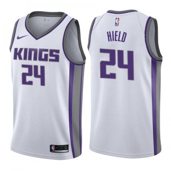 Sacramento Kings Buddy Hield #24 White Association Jersey