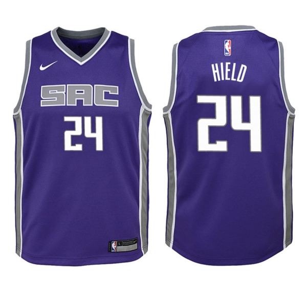 Youth Sacramento Kings #24 Buddy Hield Icon Jersey