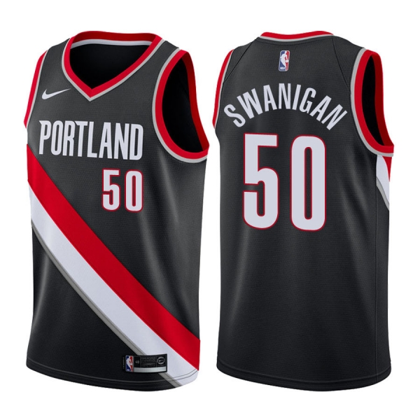 Portland Trail Blazers #50 Caleb Swanigan Icon Jersey