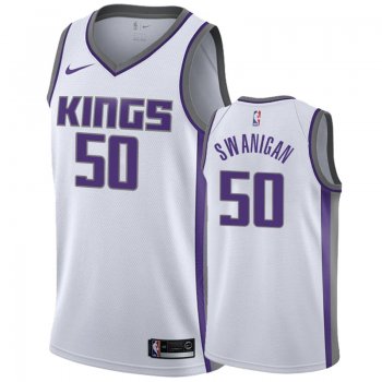 Sacramento Kings #50 Caleb Swanigan Association Jersey