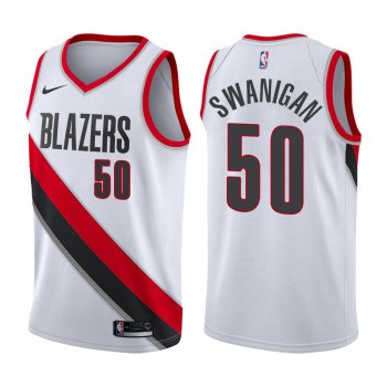 Portland Trail Blazers #50 Caleb Swanigan Association Jersey