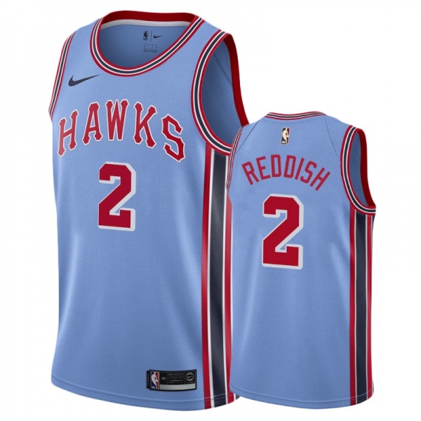 Atlanta Hawks #22 Cam Reddish Hardwood Classics Jersey