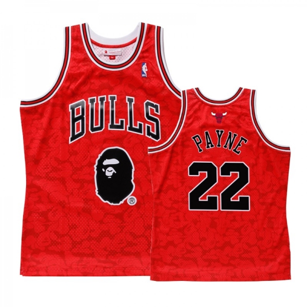 Chicago Bulls #22 Cameron Payne BAPE Jersey