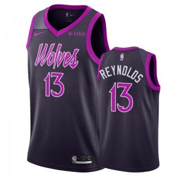 Minnesota Timberwolves #13 Cameron Reynolds City Jersey