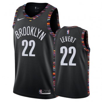 Brooklyn Nets Caris LeVert #22 Black 2018-19 City Edition Jersey