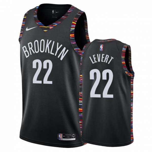 Brooklyn Nets Caris LeVert #22 Black 2018-19 City Edition Jersey