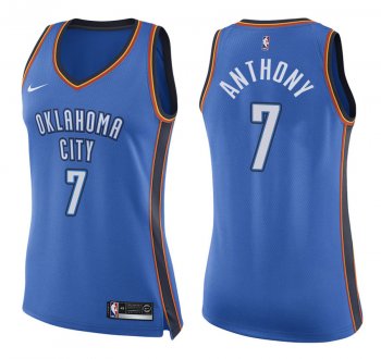 Women's Oklahoma City Thunder #7 Carmelo Anthony Icon Jersey