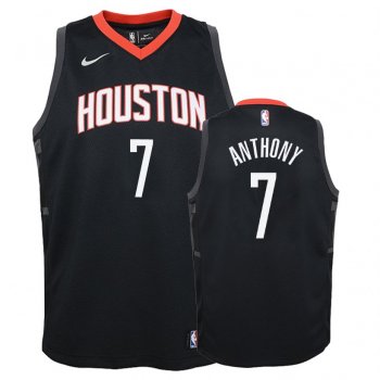 Youth Houston Rockets #7 Carmelo Anthony Statement Jersey