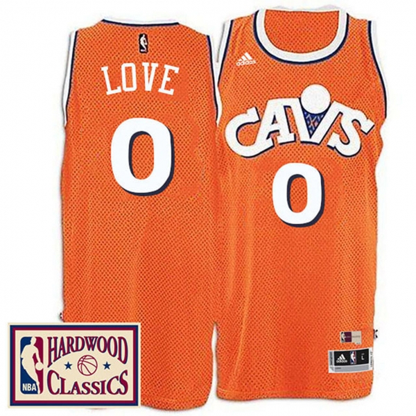 Cleveland Cavaliers #0 Kevin Love Hardwood Classics Jersey