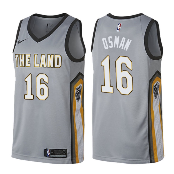 Cleveland Cavaliers #16 Cedi Osman City Jersey