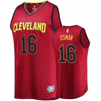 Cleveland Cavaliers #16 Cedi Osman Icon Jersey