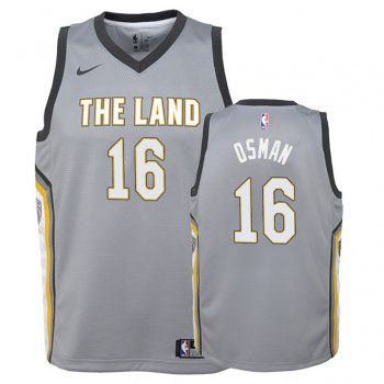 Youth Cleveland Cavaliers #16 Cedi Osman City Jersey