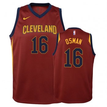 Youth Cleveland Cavaliers #16 Cedi Osman Icon Jersey