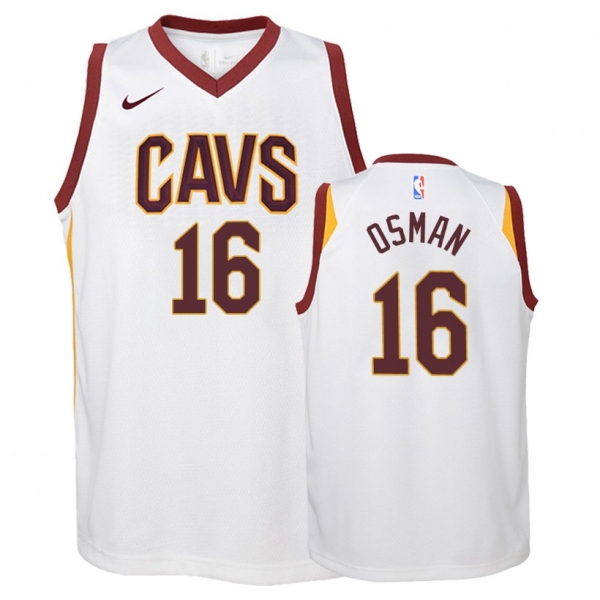 Youth Cleveland Cavaliers #16 Cedi Osman Association Jersey