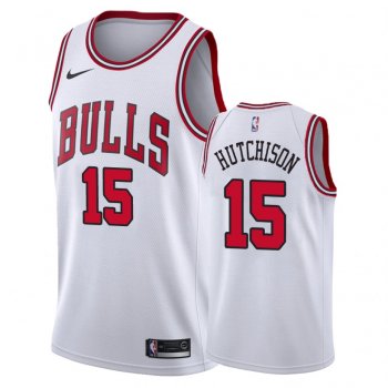 Chicago Bulls #15 Chandler Hutchison Association Jersey