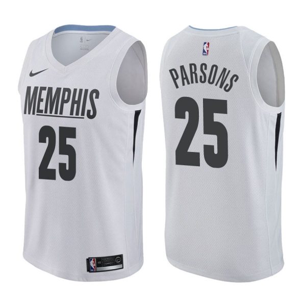 Memphis Grizzlies #25 Chandler Parsons City Jersey