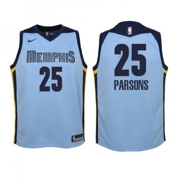 Youth Memphis Grizzlies #25 Chandler Parsons Statement Jersey