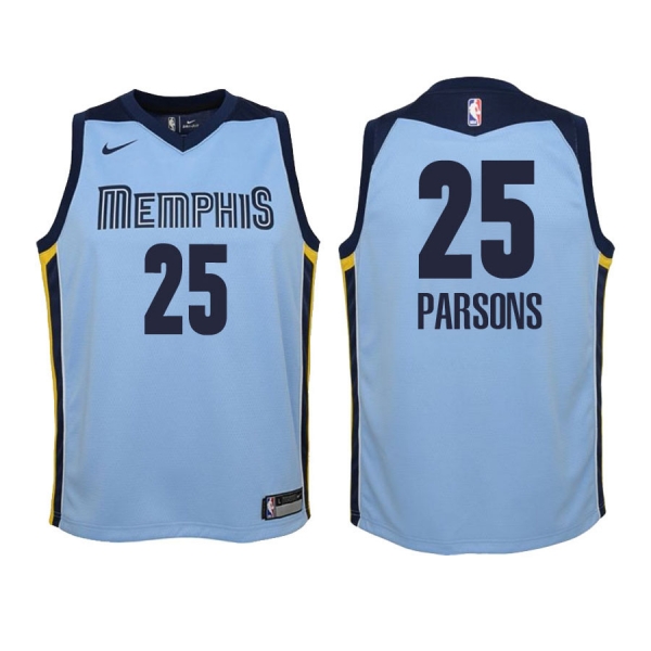 Youth Memphis Grizzlies #25 Chandler Parsons Statement Jersey