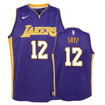 Youth Los Angeles Lakers #12 Channing Frye Statement Jersey