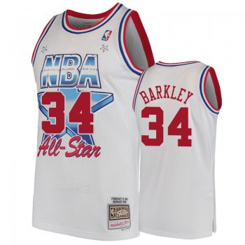 Philadelphia 76ers #34 Charles Barkley Hardwood Classics Jersey