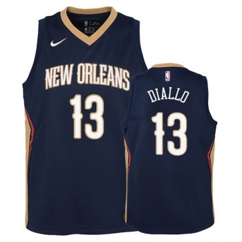 Youth New Orleans Pelicans #13 Cheick Diallo Icon Jersey