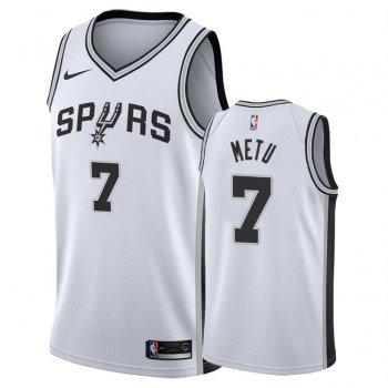 San Antonio Spurs #7 Chimezie Metu Association Jersey