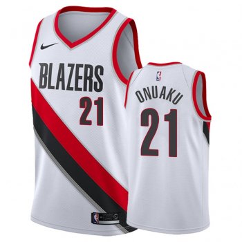 Portland Trail Blazers #21 Chinanu Onuaku Association Jersey