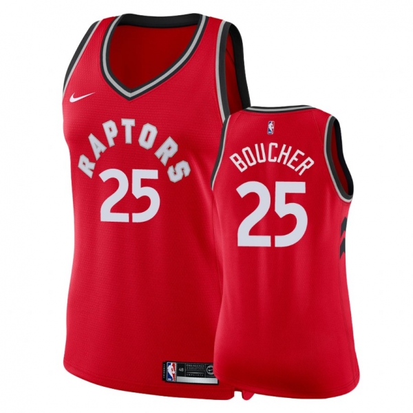 Women's Toronto Raptors #25 Chris Boucher Icon Jersey