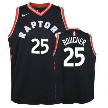 Youth Toronto Raptors #25 Chris Boucher Statement Jersey